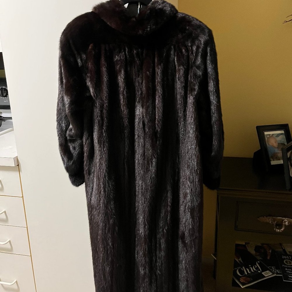Mahogany Mink Coat